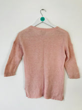 Load image into Gallery viewer, Pure Collection Women’s Cashmere 3/4 Sleeve Jumper | UK14 | Pink