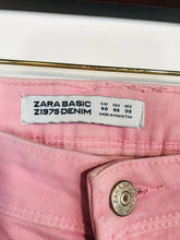 Load image into Gallery viewer, Zara Women's Cotton Stretchy Slim Jeans | EU40 UK12 | Pink