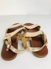 Load image into Gallery viewer, Dune Women's Metallic Strappy Sandals | EU39 UK6 | Beige