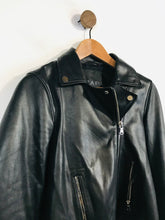 Load image into Gallery viewer, Zapa Paris Women's Leather Biker Jacket | EU38 UK10 | Black