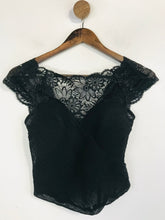 Load image into Gallery viewer, La Perla Women's Lace Corset Tank Top | M UK10-12 | Black