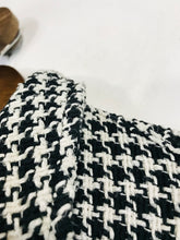 Load image into Gallery viewer, Zara Women's Check Gingham Knit Overcoat Coat | S UK8 | Multicoloured