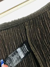 Load image into Gallery viewer, St Michael Women's Striped Smart Maxi Skirt | UK16 | Brown