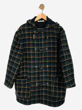 Load image into Gallery viewer, Gloverall Women's Wool Check Gingham Duffle Coat | EU40 UK12 | Multicoloured