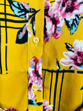Load image into Gallery viewer, Innocence Women's Floral Shirt Dress | UK14 | Yellow