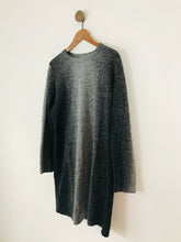 Load image into Gallery viewer, COS Women’s Merino Wool Long Sleeve Ombré Knit Dress | L UK14 | Grey