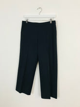 Load image into Gallery viewer, Jigsaw Women’s High Waisted Suit Culottes | UK10 | Black