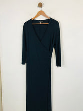 Load image into Gallery viewer, Artigiano Women's Ruched A-Line Dress | UK14 | Blue