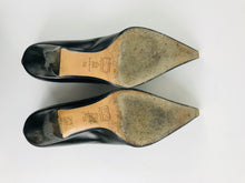 Load image into Gallery viewer, Fluxa Women's Leather Flats Shoes | EU36 UK3 | Black