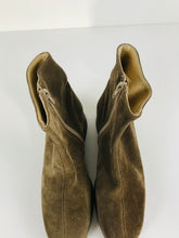 Load image into Gallery viewer, L.K Bennett Women's Suede Heeled Boots | EU36 UK3 | Grey