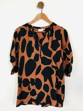 Load image into Gallery viewer, Coster Copenhagen Women's Funky Wide Sleeve Blouse | EU36 UK8 | Brown