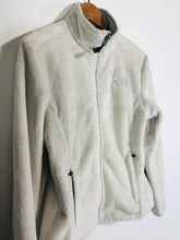 Load image into Gallery viewer, The North Face Women's Fleece Zip Overcoat Coat | M UK10-12 | White
