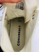 Load image into Gallery viewer, Converse Women’s Glittery High Top Trainers | UK5.5 | Gold