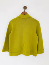 Load image into Gallery viewer, Karen Millen Women's Button Up Collared Cardigan | UK14 3 | Green