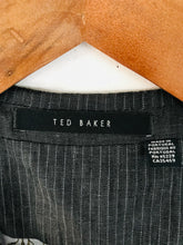 Load image into Gallery viewer, Ted Baker Men’s Linen Blazer Suit Jacket | 5 XL | Dark Grey