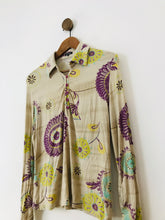 Load image into Gallery viewer, Caroline Biss Women's Floral Ruched Blouse | 42 UK14 | Multicolour