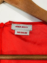 Load image into Gallery viewer, Miss Sixty Women's Smart Bodycon Dress | M UK10-12 | Orange