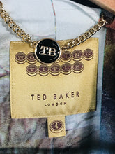 Load image into Gallery viewer, Ted Baker Women's Wool Striped Blazer Jacket | L UK14 | Blue