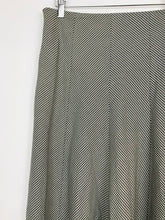 Load image into Gallery viewer, Zara Womens A-line Maxi Skirt | UK 8 | Black and white