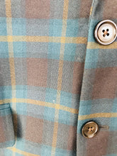 Load image into Gallery viewer, Paul Smith Men's Check Wool Blazer Jacket | 36/46 | Green