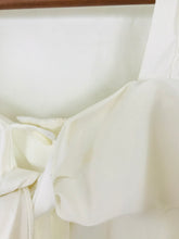 Load image into Gallery viewer, Prada Women’s Three Quarter Length Sleeve Blouse Shirt | 40 UK8 | White