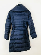 Load image into Gallery viewer, Weekend Max Mara Quilted Goose Down Puffer Coat | UK12 | Navy Blue