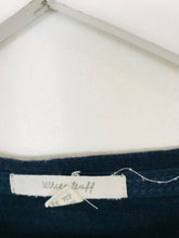 Load image into Gallery viewer, White Stuff Women’s Crew Neck Jumper | UK10 | Navy Blue