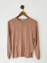 Load image into Gallery viewer, Whistles Women’s Glitter Knit Jumper | UK10 | Pink