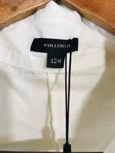 Load image into Gallery viewer, Full Circle Women's Long Sleeve Button-Up Shirt NWT | UK12 | White