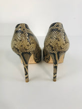 Load image into Gallery viewer, L.K. Bennett Women's Snakeskin Heels | EU40 UK7 | Multicoloured