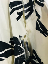 Load image into Gallery viewer, Spotlight by Warehouse Women's Floral Halter Neck A-Line Dress | UK10 | White