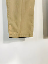 Load image into Gallery viewer, Zara Women's Cotton Pleated Chinos Trousers | L UK14 | Beige
