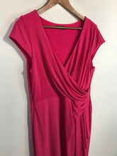 Load image into Gallery viewer, Alexon Women's Pleated A-Line Dress | UK18 | Pink
