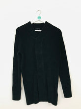Load image into Gallery viewer, Cos Women’s Ribbed Velvet Knit Cardigan | M | Black