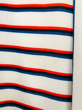 Load image into Gallery viewer, Studio by Preen Women’s Stripe Asymmetric Midi Skirt | UK14 | Multi