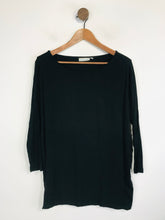 Load image into Gallery viewer, Jojo Maman Bébé Women's Long Sleeve Maternity T-Shirt | M UK10-12 | Black