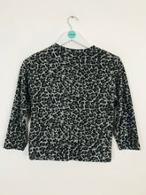 Load image into Gallery viewer, Zara Kid’s Leopard Print Jumper | 9 Years | Grey