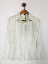 Load image into Gallery viewer, Full Circle Women's Long Sleeve Button-Up Shirt NWT | UK12 | White