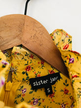 Load image into Gallery viewer, Sister Jane Women's Floral Ruffle Midi Dress | S UK8 | Yellow