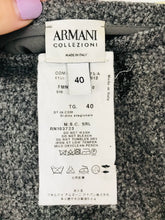 Load image into Gallery viewer, Armani Women's Wool Bubble Mini Skirt | 40 UK8 | Grey