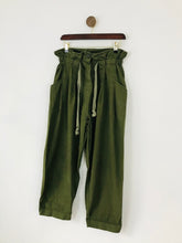 Load image into Gallery viewer, Emin & Paul Women’s High Waisted Tapered Trousers | UK10-12 M | Green