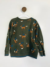 Load image into Gallery viewer, John Lewis Kid's Animal Print Sweatshirt | 4 Years | Green
