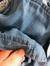 Load image into Gallery viewer, Anthropologie Women’s Seen Worn Kept Denim Maxi Dress NWT | UK12 | Blue