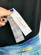 Load image into Gallery viewer, Closet Women's Floral Striped A-Line Dress NWT | UK8 | Blue