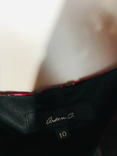 Load image into Gallery viewer, Arden B Women's Velvet Floral Sheath Dress | UK10 | Multicoloured