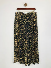 Load image into Gallery viewer, Whistles Women's Polka Dot Wide Leg Smart Trousers | UK14 | Black