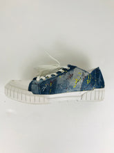 Load image into Gallery viewer, Calvin Klein Jeans Women's Denim Trainers | EU41 UK8 | Blue