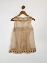 Load image into Gallery viewer, Vera Wang Women's Silk Sheer Tank Top NWT | US0 UK4 | Pink