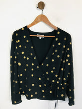 Load image into Gallery viewer, & Other Stories Women's Wrap Blouse | EU38 UK10 | Black