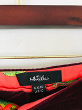 Load image into Gallery viewer, Whistles Women's Flare Corduroy Trousers | UK14 | Red